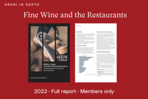 Cover and extract from fine wine and the restaurants report