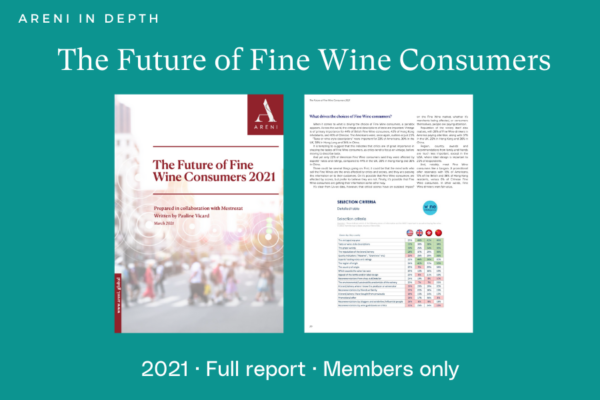 Cover and extract from Future of Fine Wine Consumers report