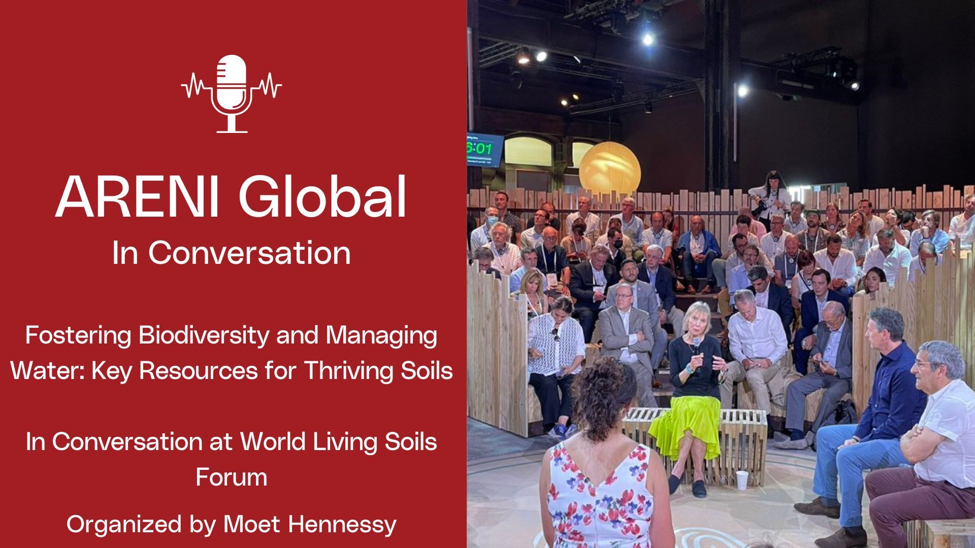 Fostering Biodiversity and Managing Water: In Conversation at the World Living Soil Forum