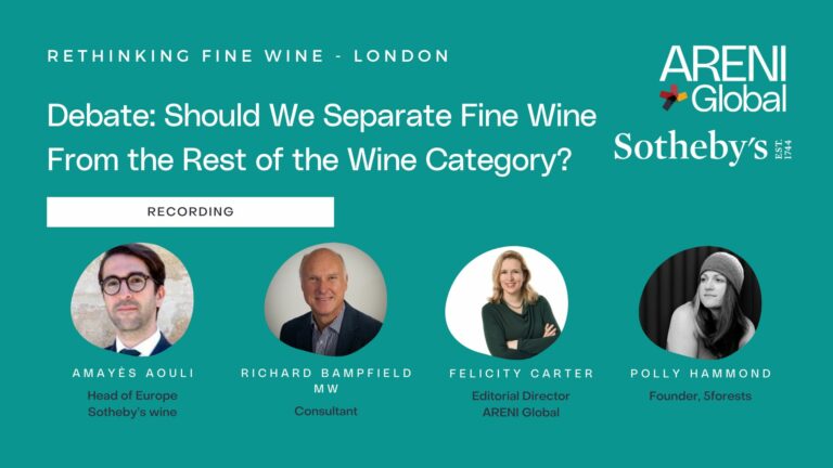 ARENI Debate: Should we Separate Fine Wine From the Rest of the Category?