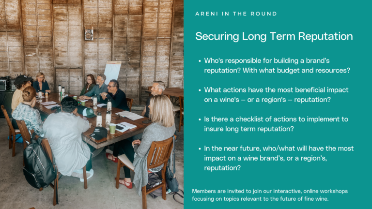 Areni in the Round: Securing Long Term Reputation
