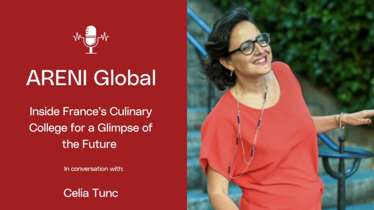Podcast – Inside France’s culinary college for a glimpse of the future – In Conversation with Celia Tunc