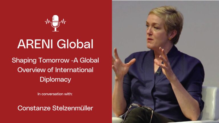 Podcast – Shaping Tomorrow -A Global Overview of International Diplomacy – In Conversation with Constanze Stelzenmüller