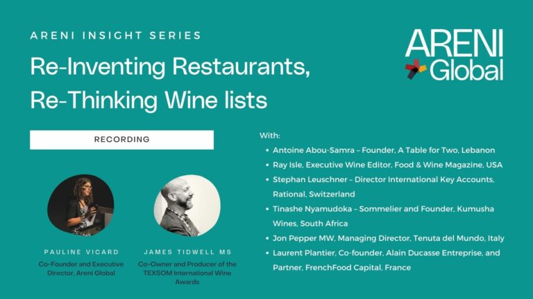 Re-Inventing Restaurants, Re-Thinking Wine lists